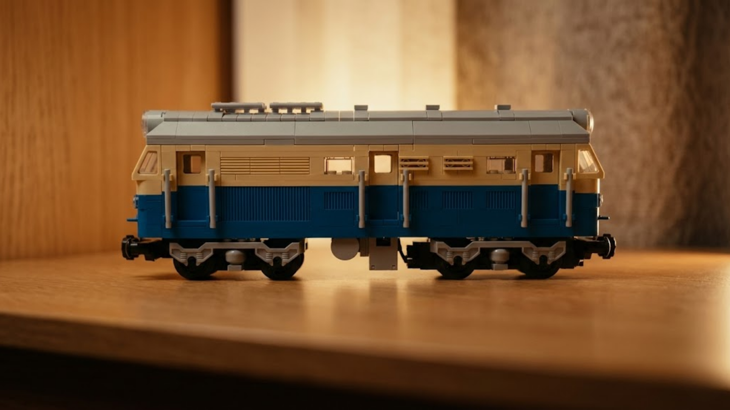 Locomotive diesel télécommandée DF4B (1212 pièces) 