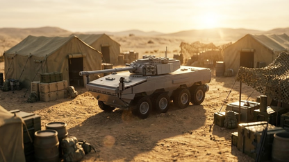 ZTL-11 Radpanzer für Angriffsoperationen (1293 Teile) 