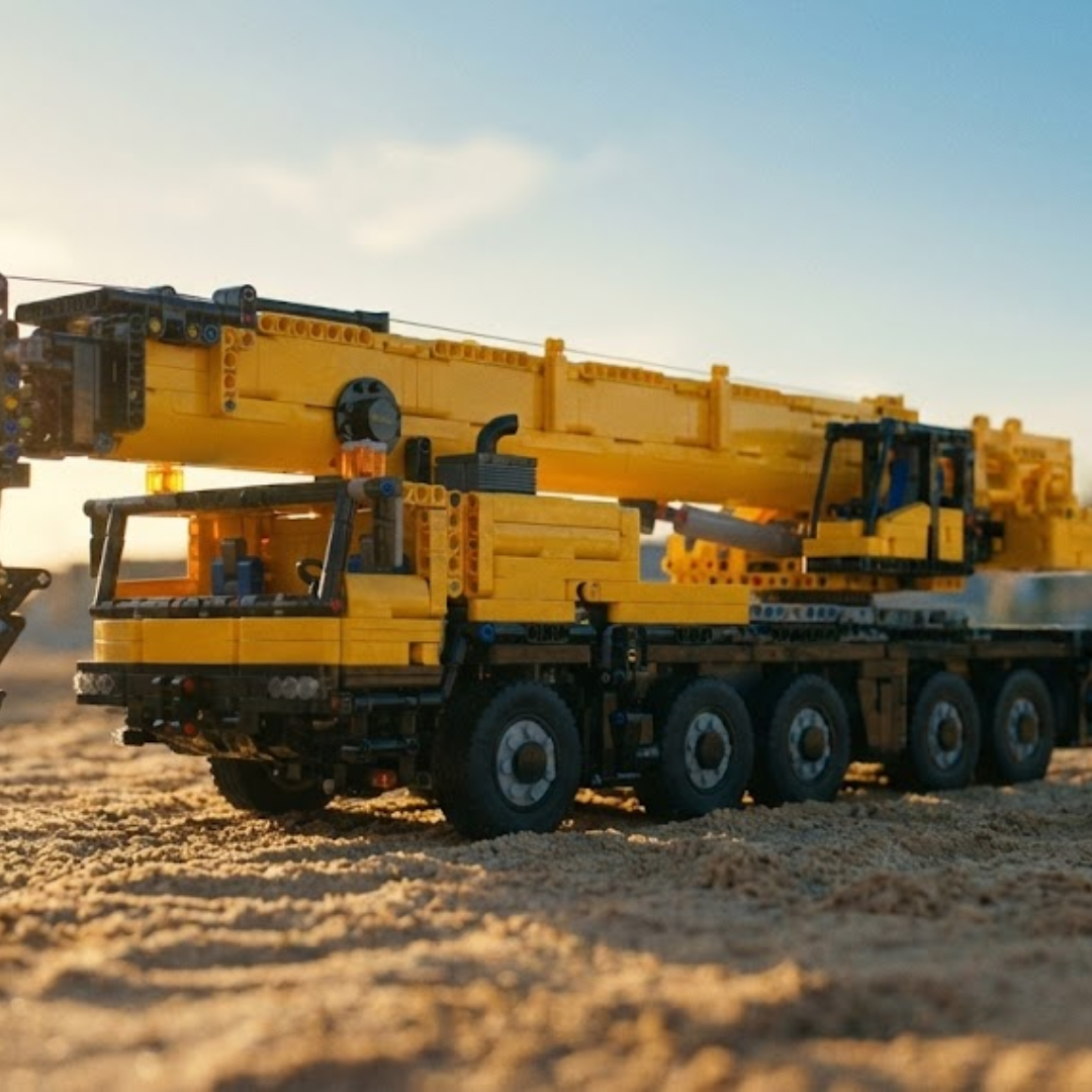 LTM 1110 Dźwig Samochodowy ŻÓŁTY (3218 elementów) 