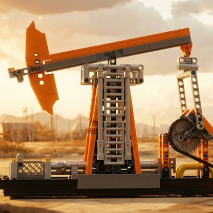 Ölbohrturm-Bausatz (840 Teile) 
