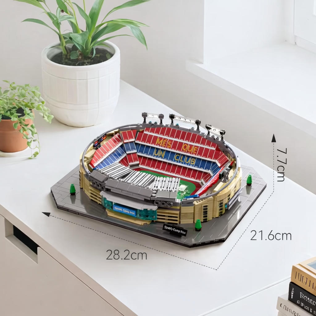 Barcelona Fc Camp Nou Stadium (728 Pcs)