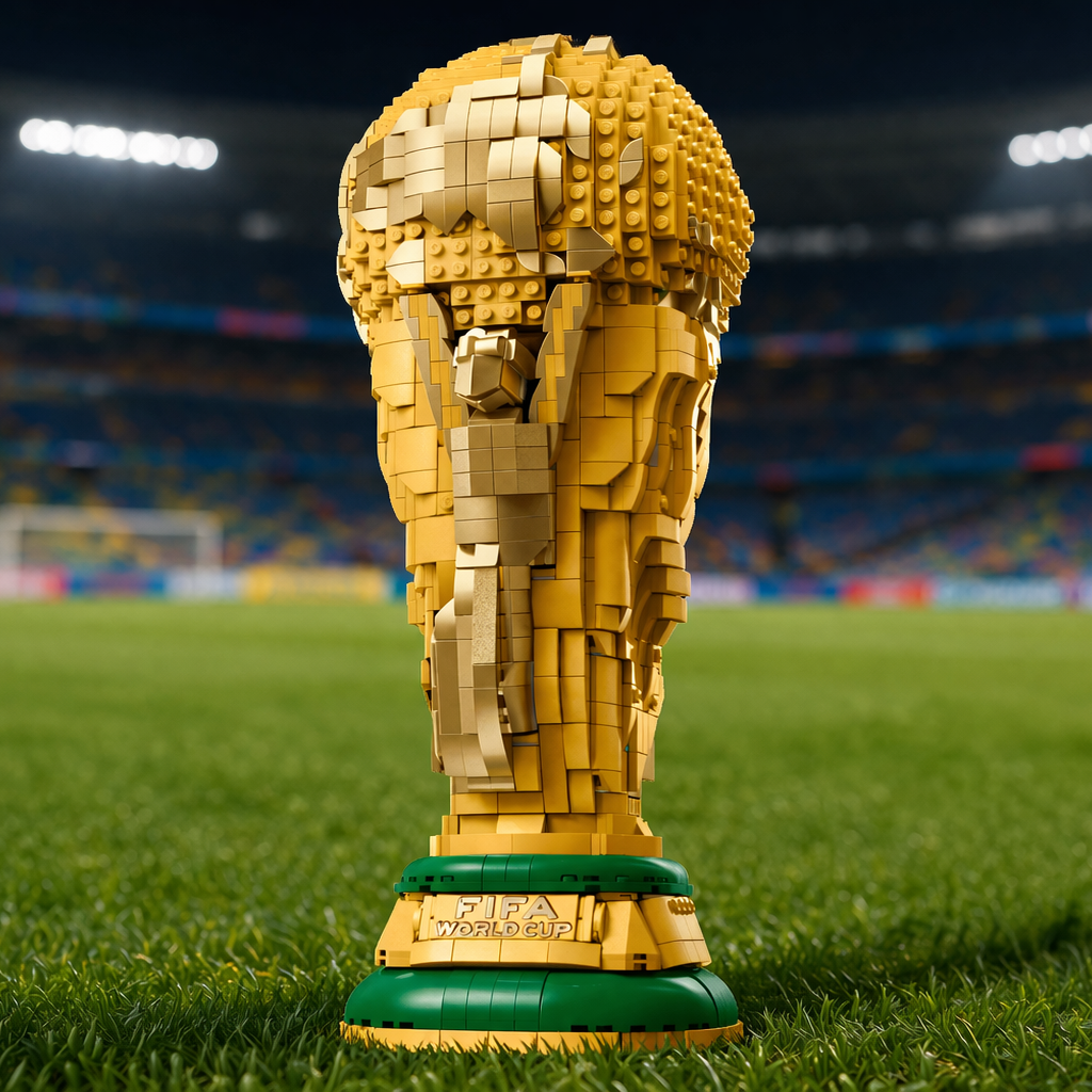 Bricks Fans ha curato 1:1 - Trofeo Coppa del Mondo (2842 pezzi) - 8
