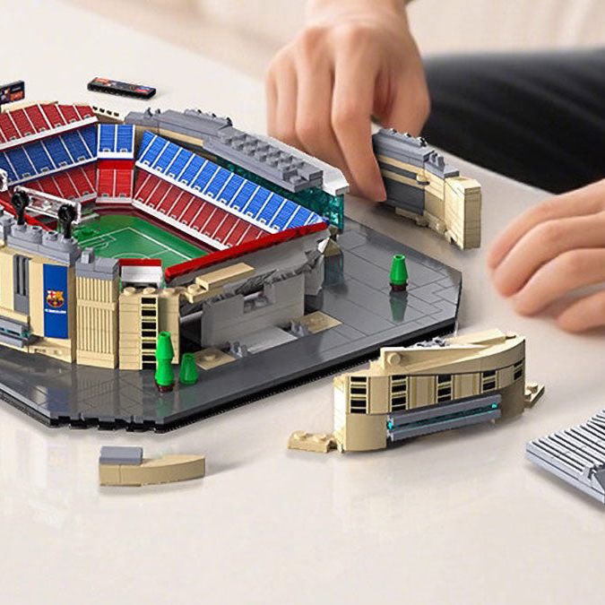 Bricks Fans organizat 1:1 - Stadionul Barcelona Fc Camp Nou (728 piese) - 7