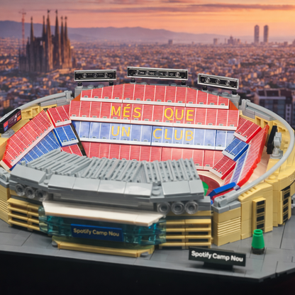 Bricks Fans organizat 1:1 - Stadionul Barcelona Fc Camp Nou (728 piese) - 8