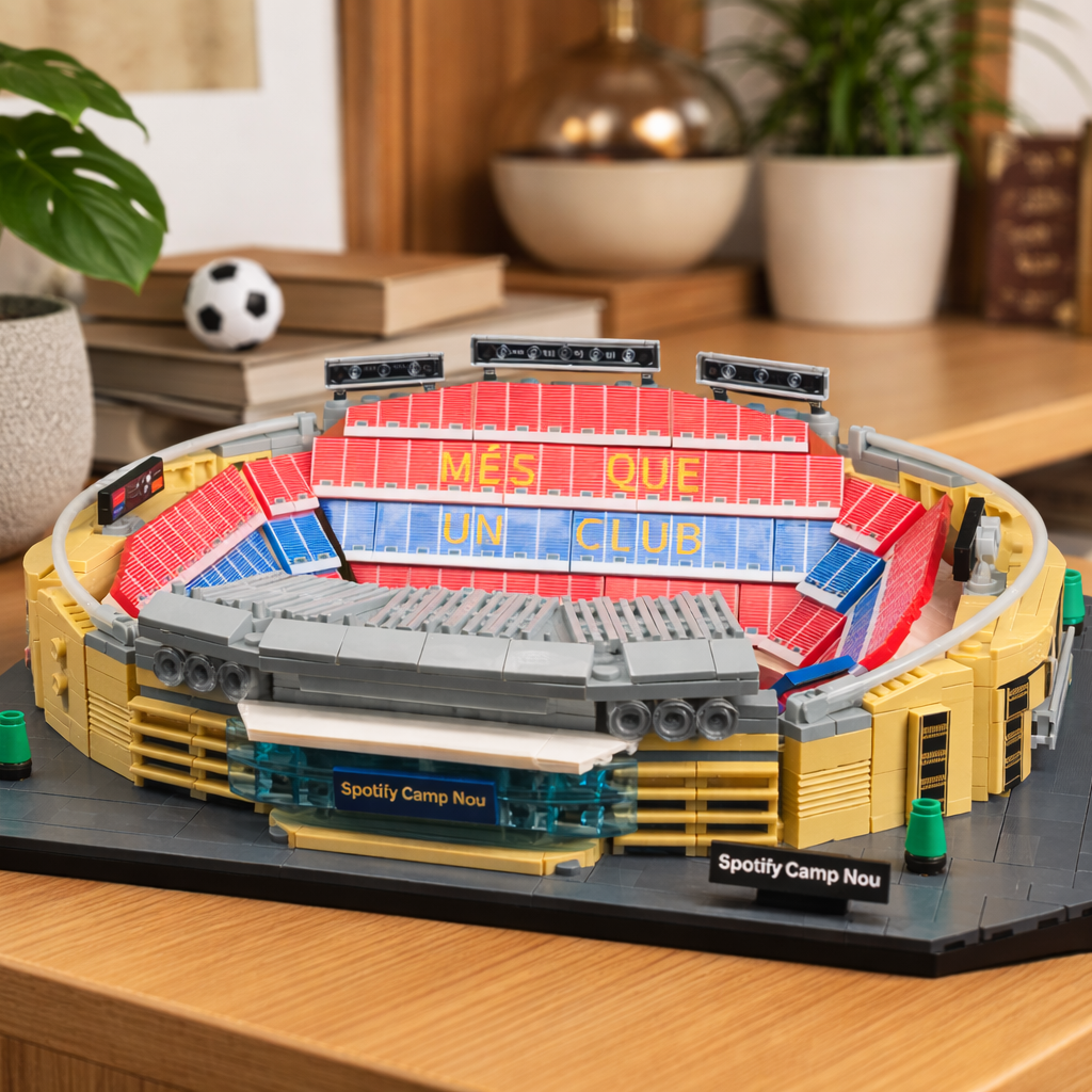 Bricks Fans organizat 1:1 - Stadionul Barcelona Fc Camp Nou (728 piese) - 9