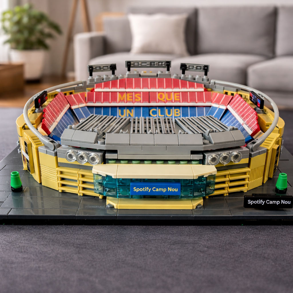 Bricks Fans organizat 1:1 - Stadionul Barcelona Fc Camp Nou (728 piese) - 10