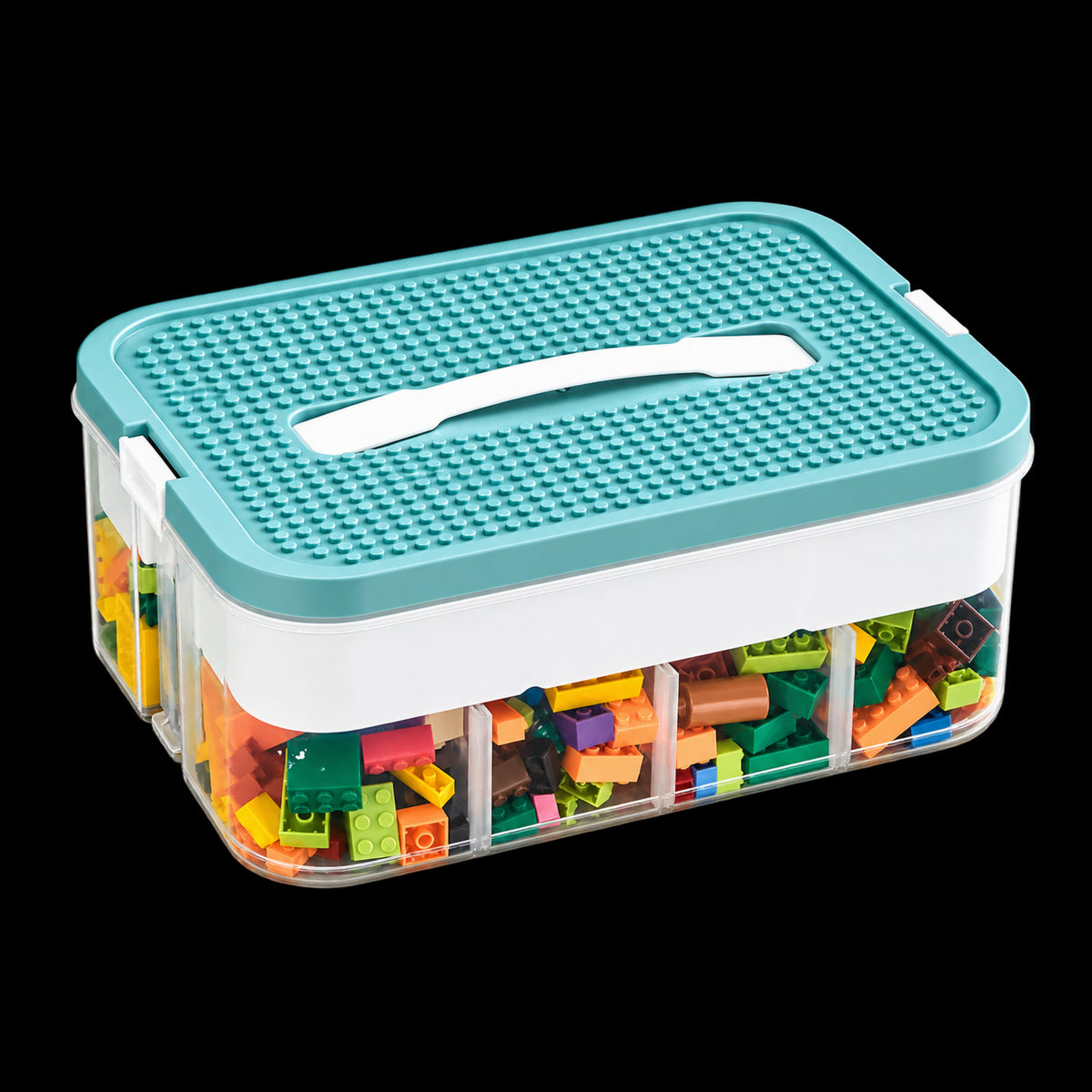 Stackable Building Blocks Storage Box