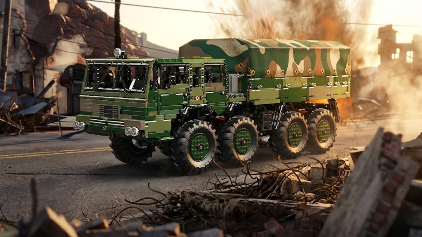 KOLOS 8X8 Camion Vert Armée (4733 pièces) 