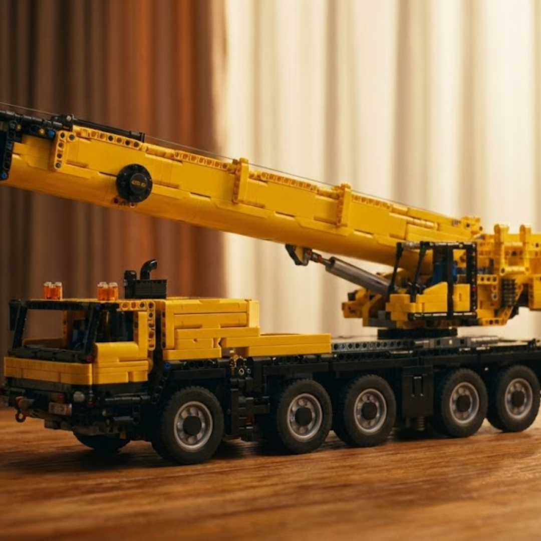 LTM 1110 Dźwig Samochodowy ŻÓŁTY (3218 elementów) 