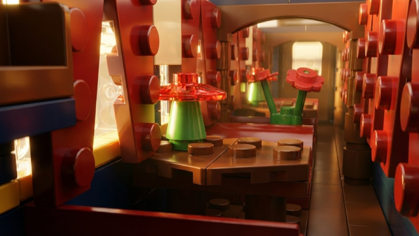 German Express Train (2348 pcs)