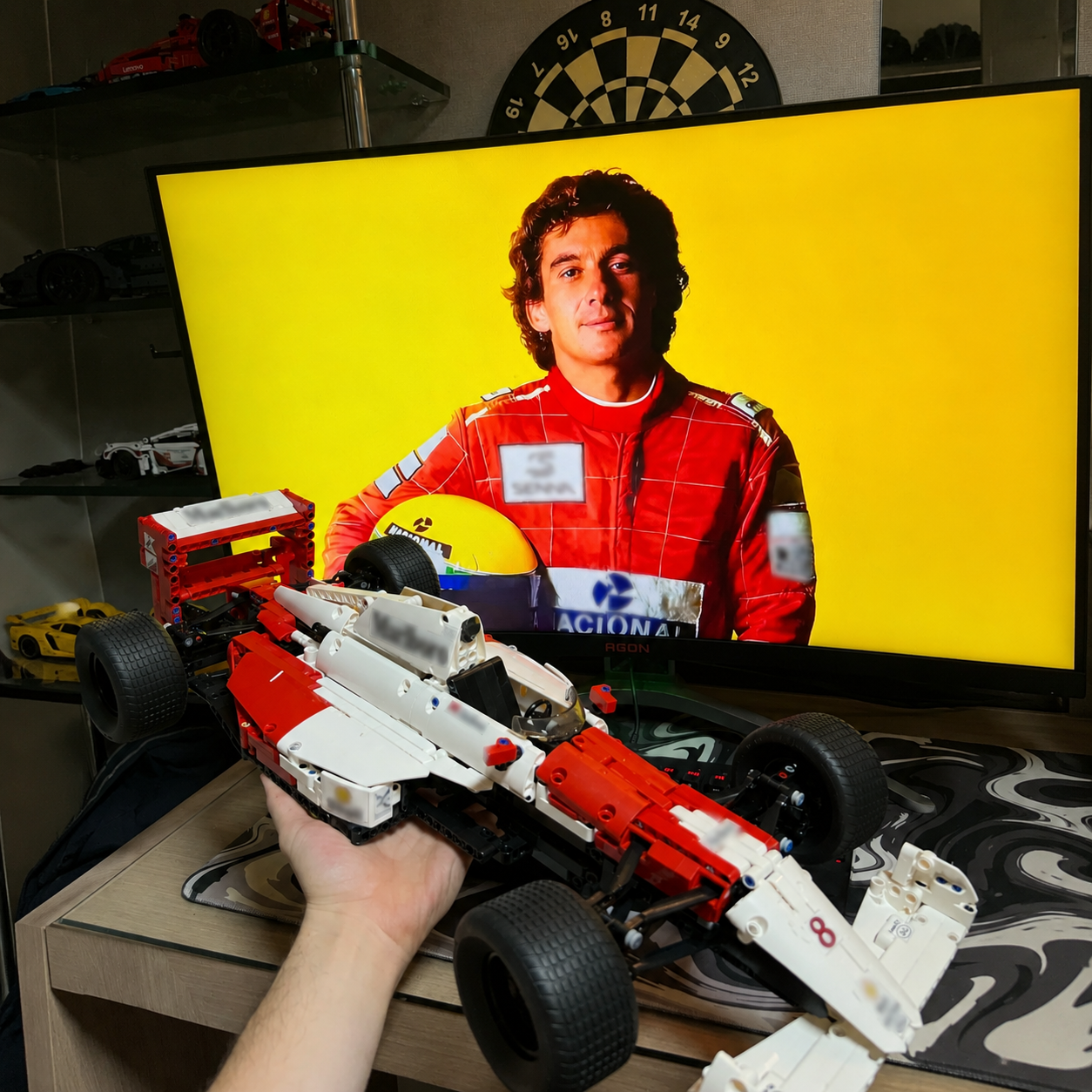 Formula 1 Ayrton Senna (818 pcs) - 1:1 ambient gallery image 6