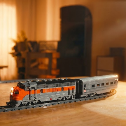 USA EMD F7 WP Diesellokomotive (1541 Teile) 