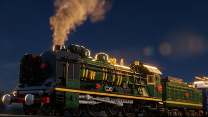 Locomotives à vapeur Orient Express SNCF 231 (3898 pièces) 