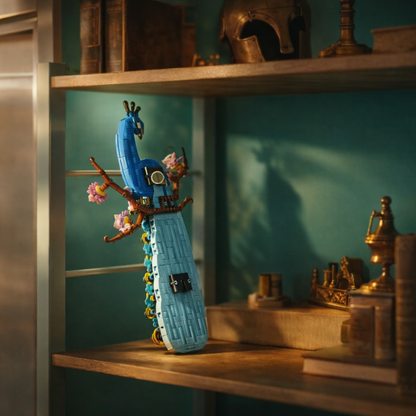 Pfauen-Wandkunst (690 Teile) 