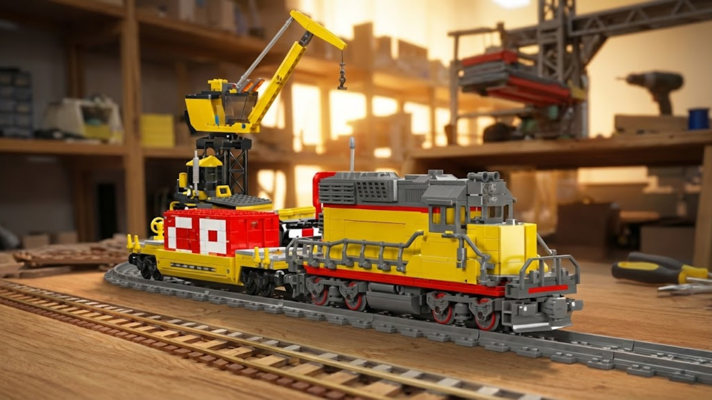 Locomotive Diesel SD40-2 (1 257 pièces) 