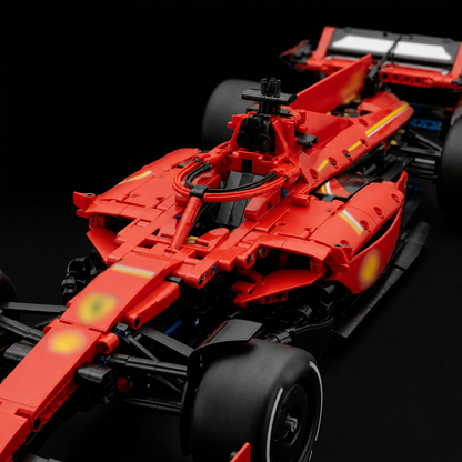 Roter Formel-1-Wagen (1400 Teile) 