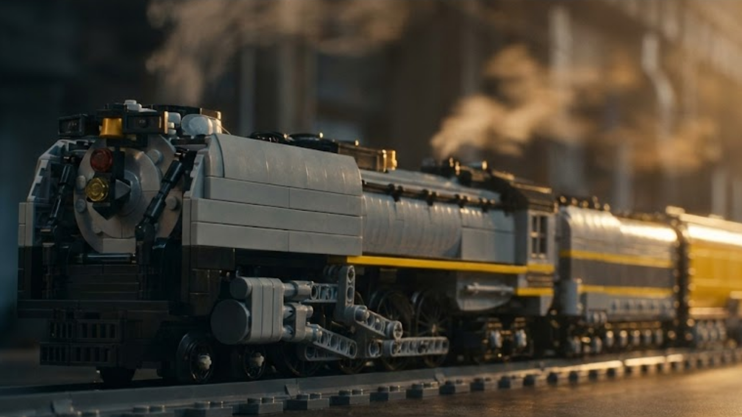 Locomotive à vapeur Union Pacific 844 (3357 pièces) 