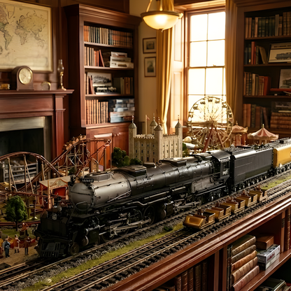 Big Boy 4-8-8-4 Parowóz (3040 elementów) 