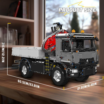 Volvo FMX Dźwig Samochodowy (3757 elementów) 