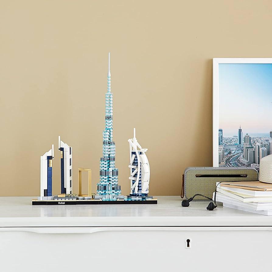 Skyline della città di Dubai (740 pz) 