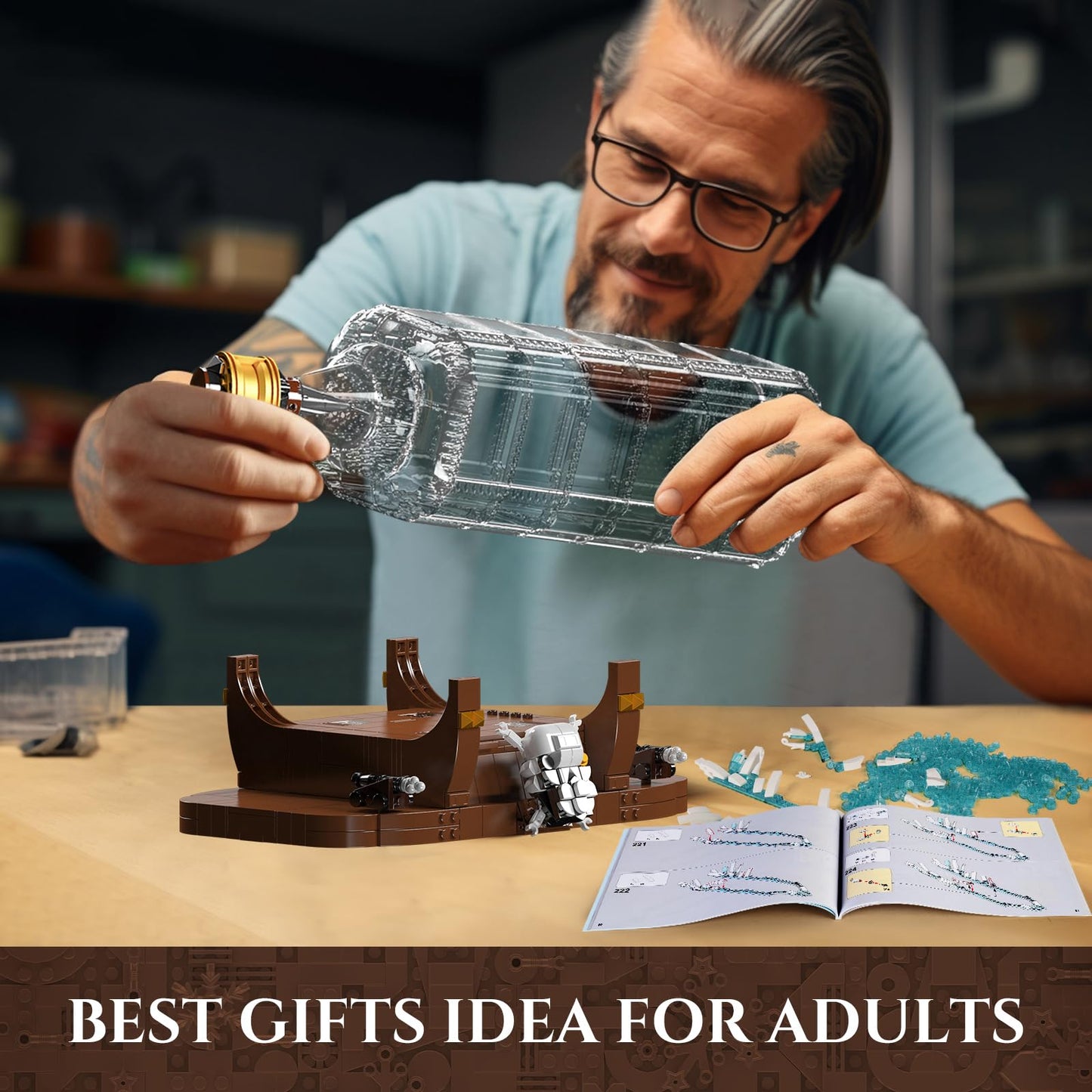 Flying Dutchman in the Bottle (2499 pcs)