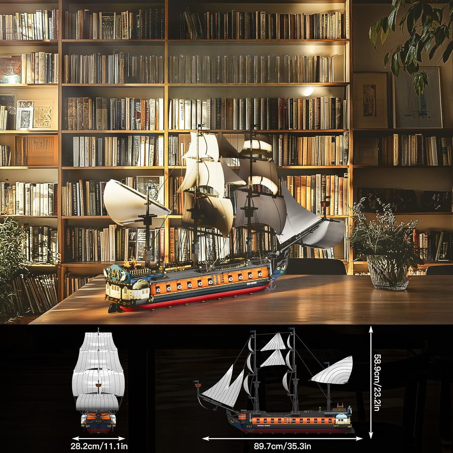 Imperial Frigate (3580 pcs)