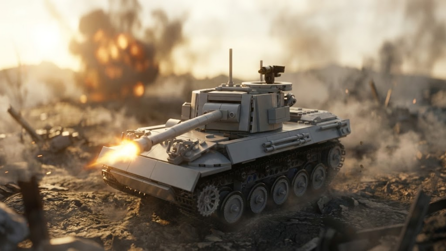 M16 Hellcat Panzerjäger (971 Teile) 