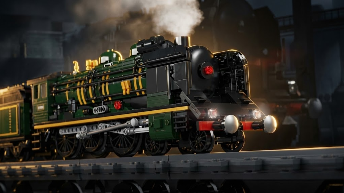 Locomotives à vapeur Orient Express SNCF 231 (3898 pièces) 