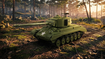 M26 Schwerer Panzer (1054 Teile) 