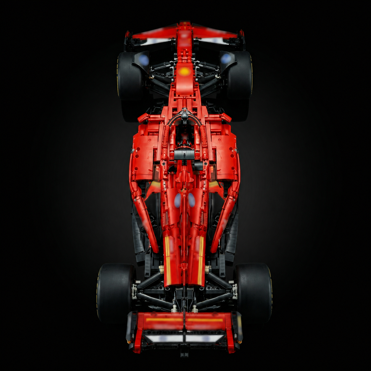 Roter Formel-1-Wagen (1400 Teile) 
