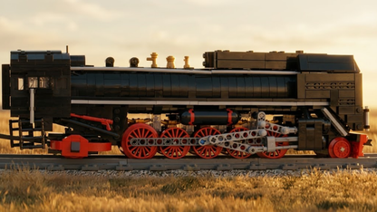 QJ-Dampflokomotive (1511 Teile) 
