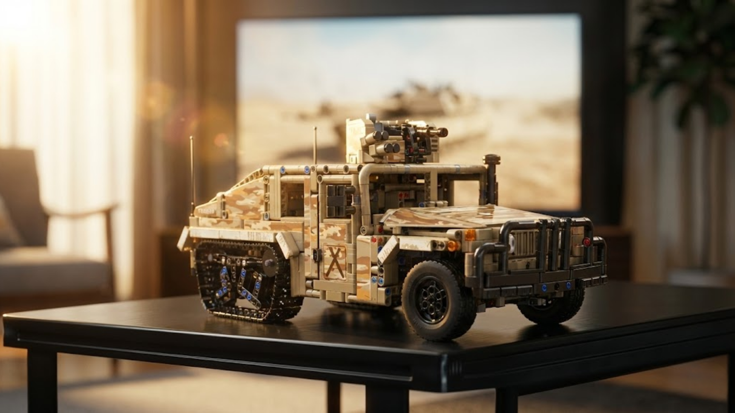 Humvee Cingolato da Deserto (2094 pezzi) 