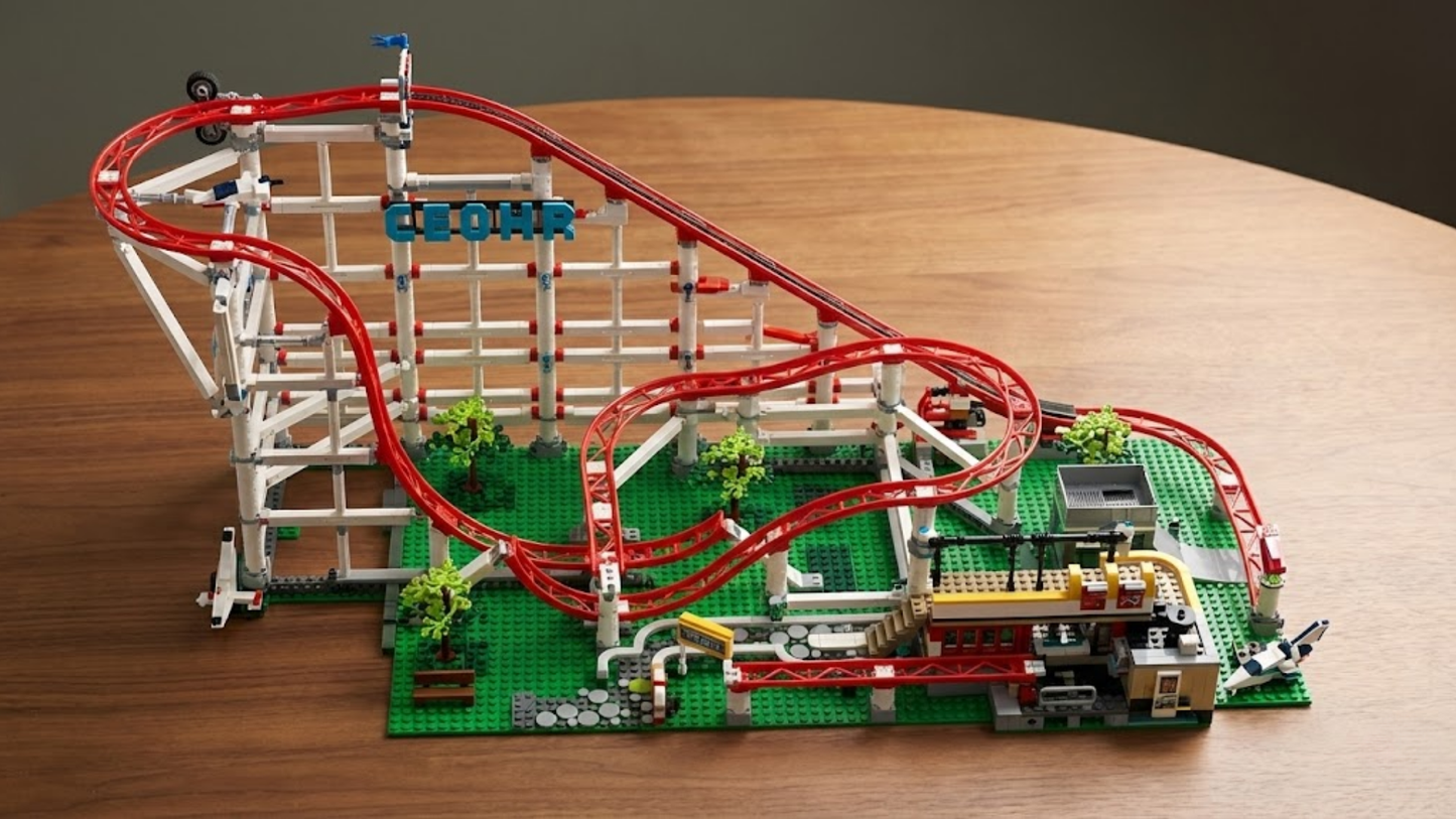 Motorisierte Achterbahn (3646 Teile) 