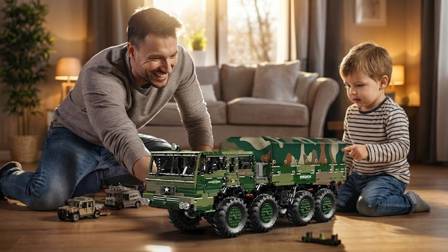 KOLOS 8X8 Camion Vert Armée (4733 pièces) 