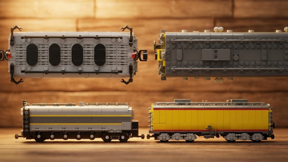 Locomotive à vapeur Union Pacific 844 (3357 pièces) 