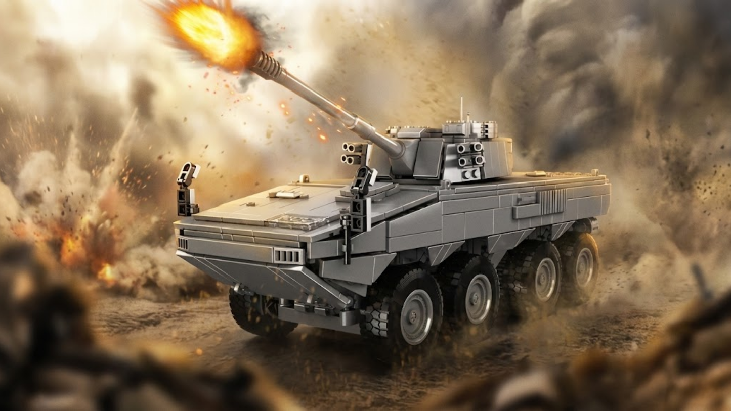 ZTL-11 Radpanzer für Angriffsoperationen (1293 Teile) 