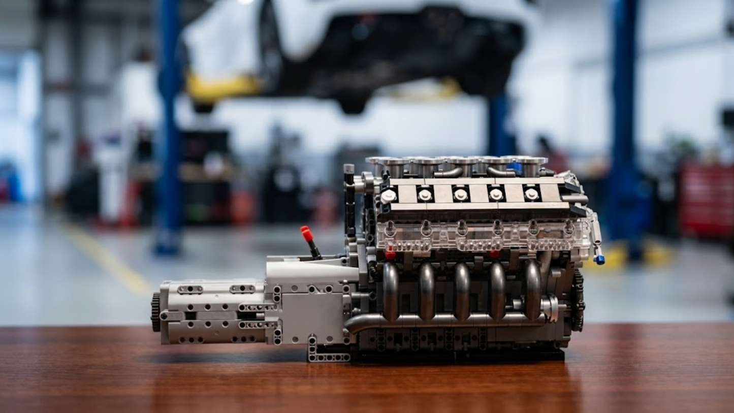 LFA V10 Engine Model (1834 pcs)