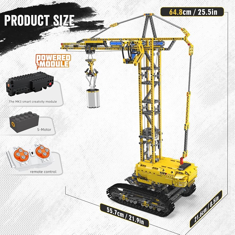 Crawler Crane (1731 pcs)