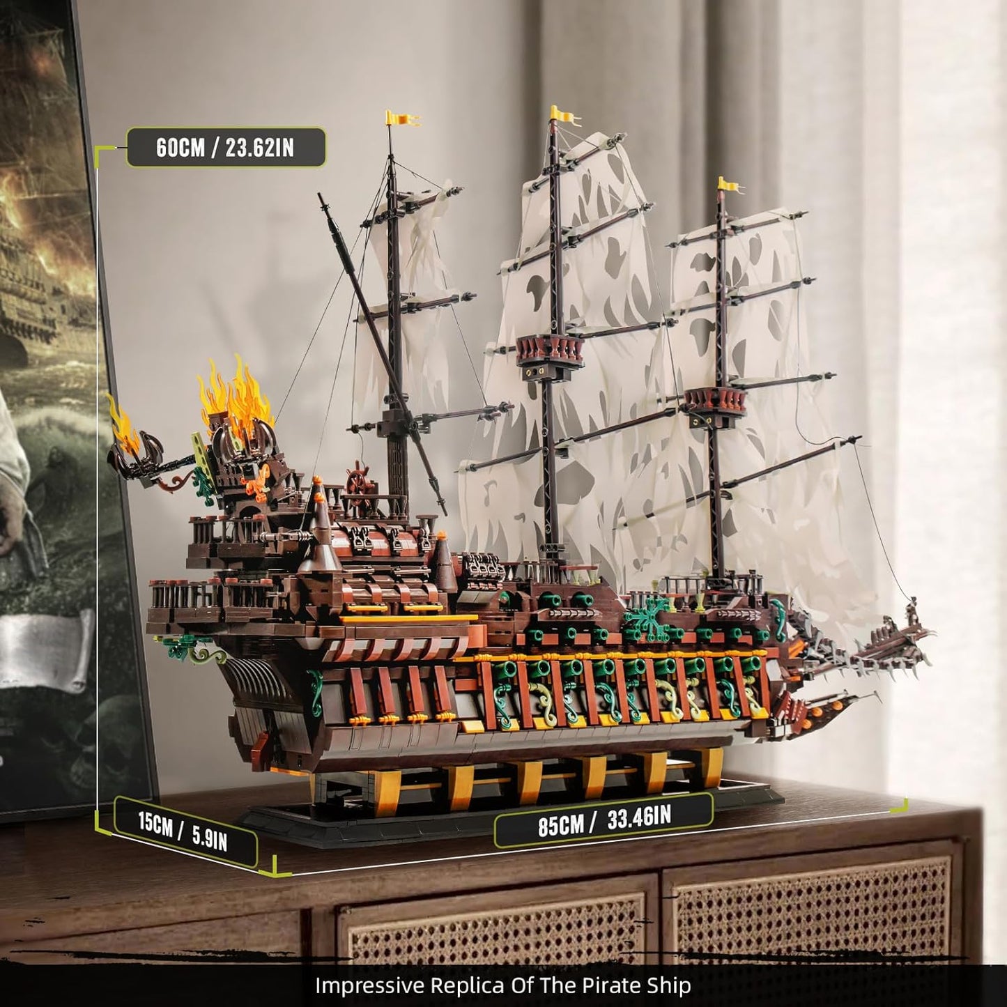 Flying Dutch Ghost Ship (4364 pcs)