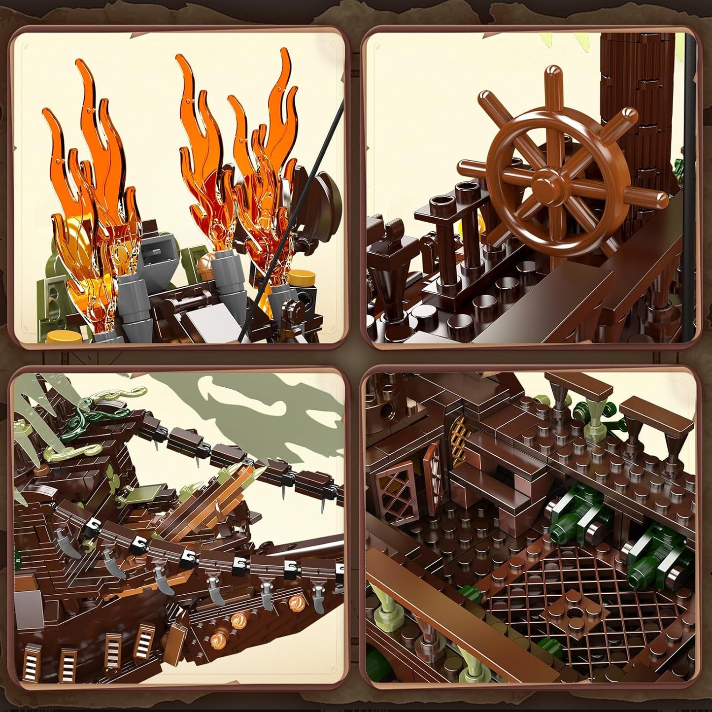 Flying Dutch Ghost Ship (4364 pcs)