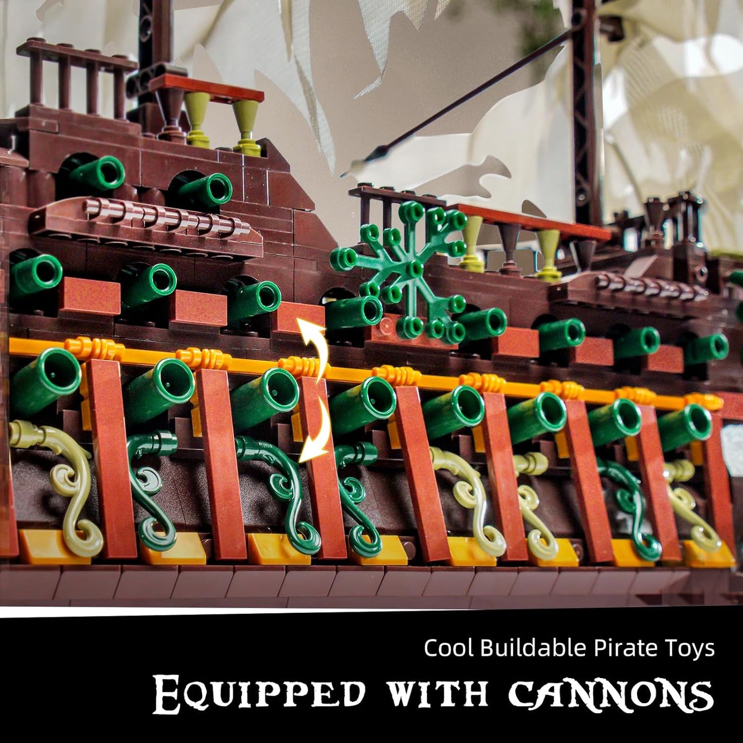 Flying Dutch Ghost Ship (4364 pcs)