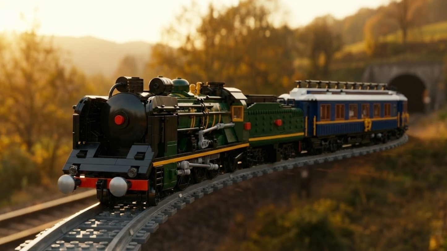 Locomotives à vapeur Orient Express SNCF 231 (3898 pièces) 