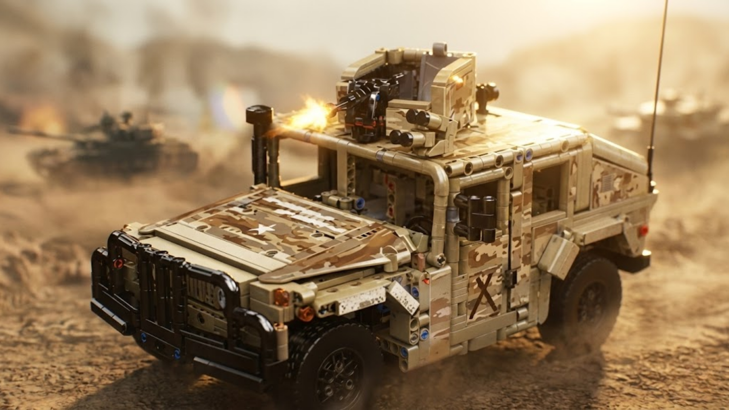 Humvee Cingolato da Deserto (2094 pezzi) 