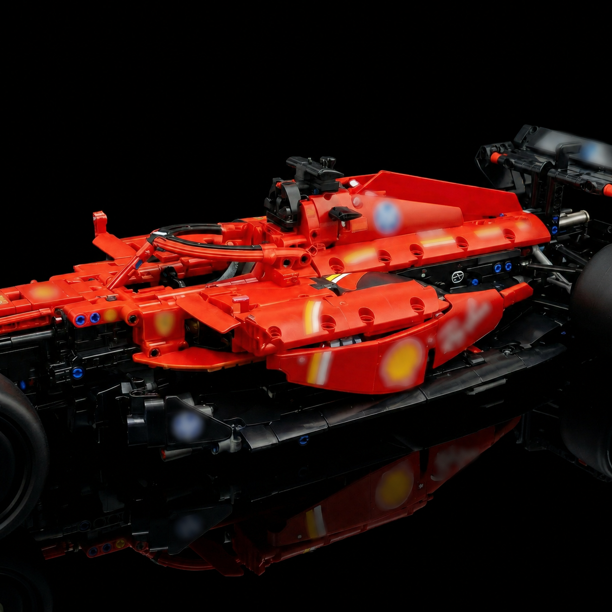 Roter Formel-1-Wagen (1400 Teile) 