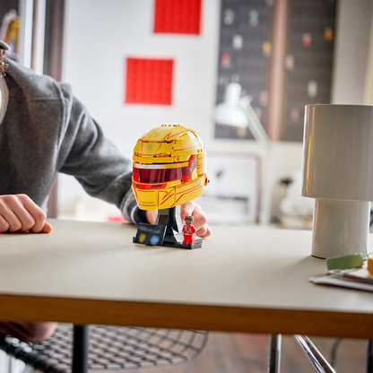 Ferrari Lewis Hamilton Helmet (884 Pcs) - 1:1 ambient gallery image 8