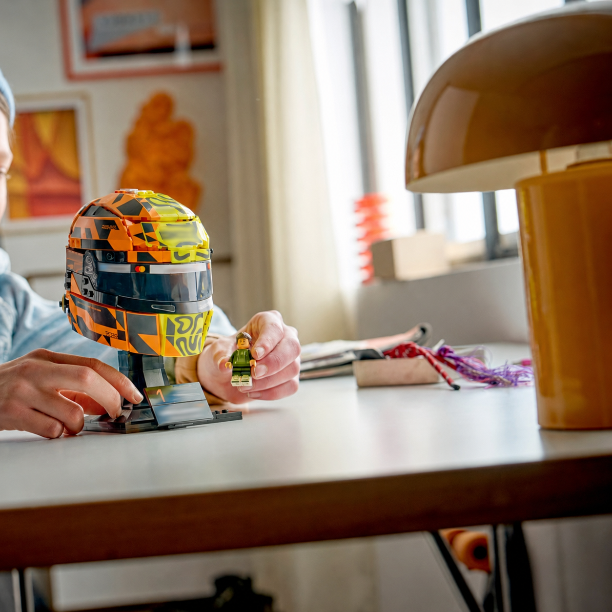 Lando Norris Helmet (793 Pcs) - 1:1 ambient gallery image 8