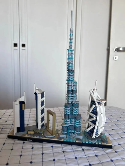 Skyline della città di Dubai (740 pz) 