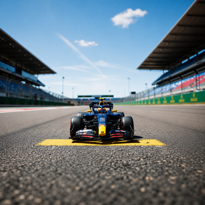 Auto di Formula 1 Blu - Descrizione 9