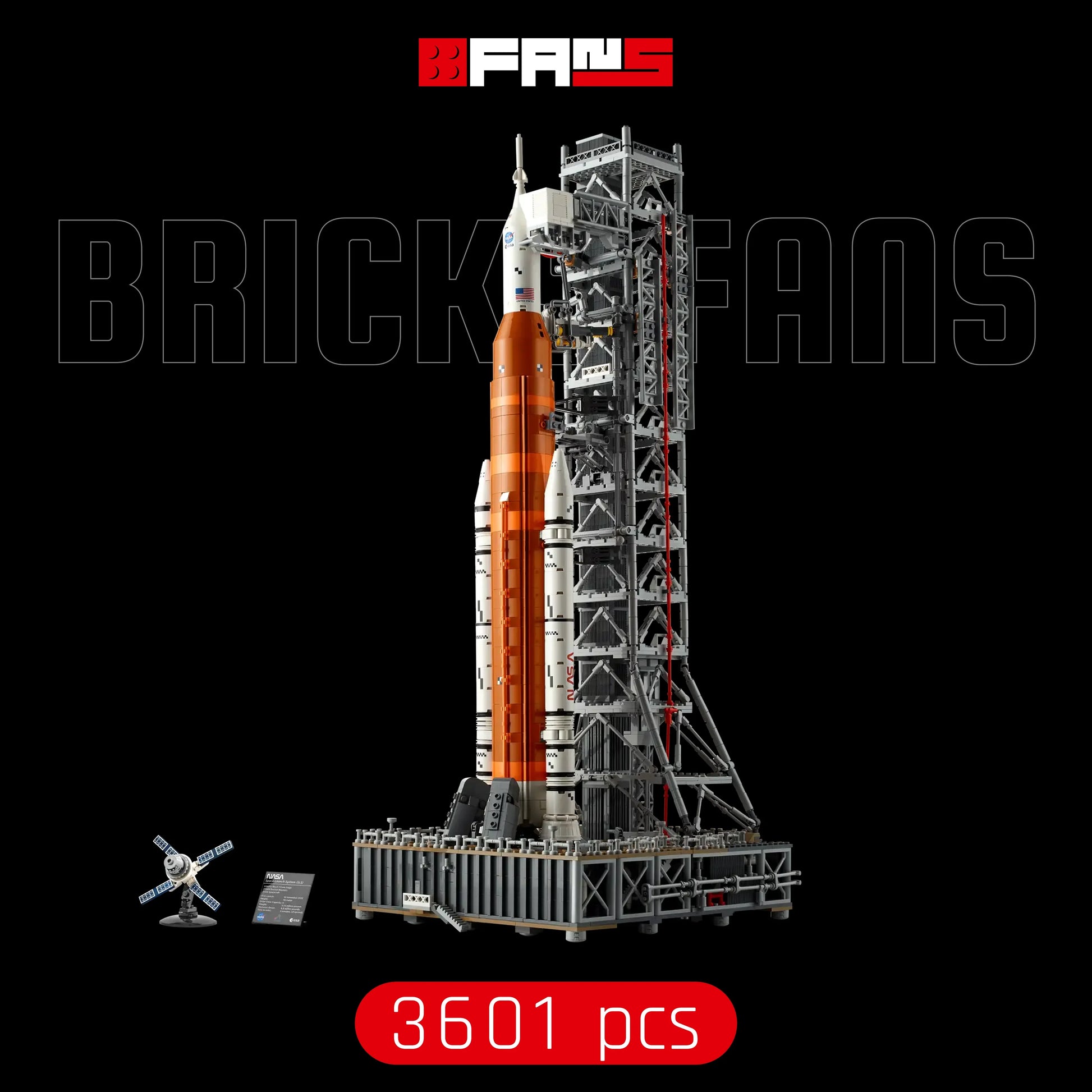 NASA: Sistema de lançamento espacial Artemis (3601 Peças)