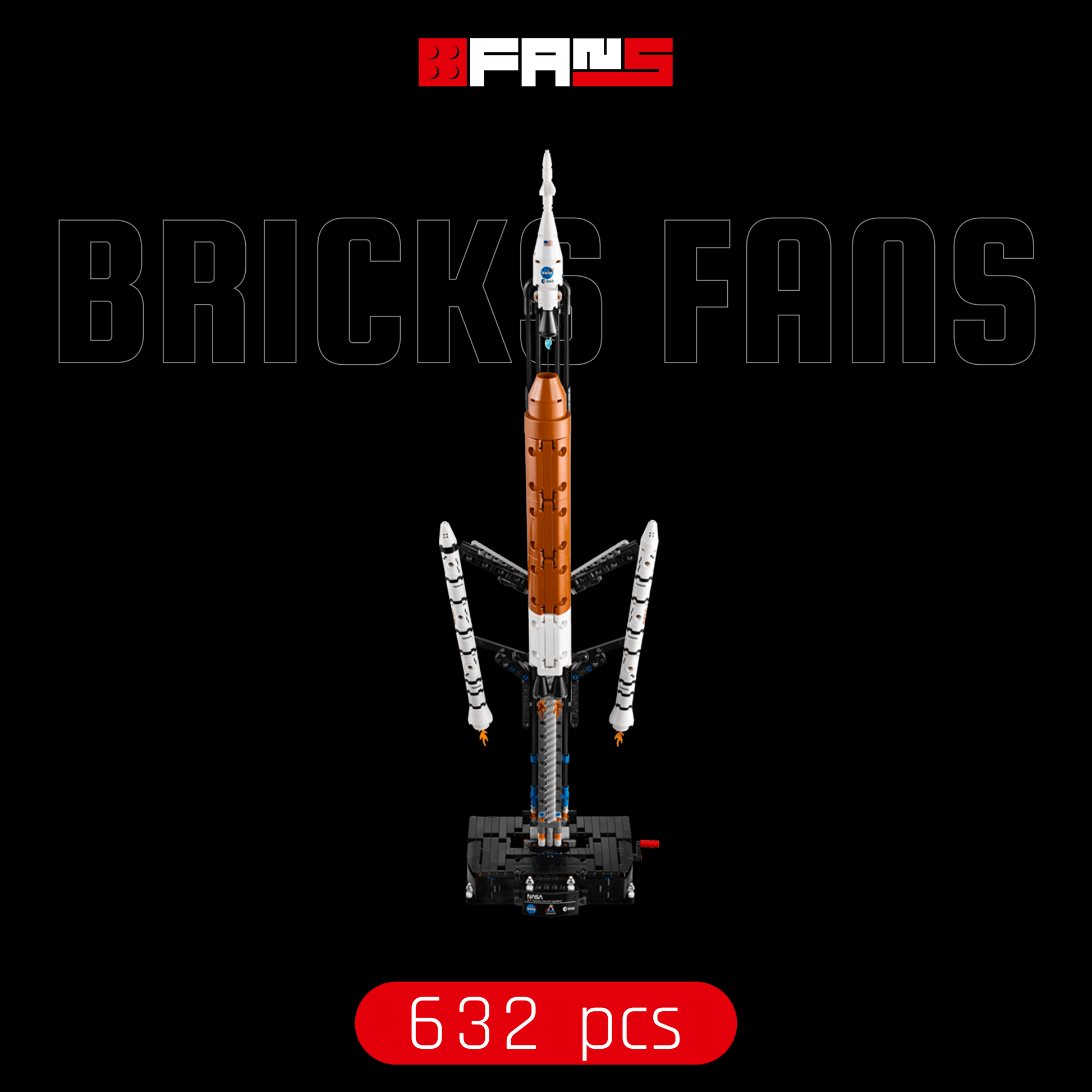 NASA Artemis SLS (632 Teile)